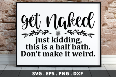 SD0007 - 4 Get naked just kidding, this is a half bath. Don&#039;t make it