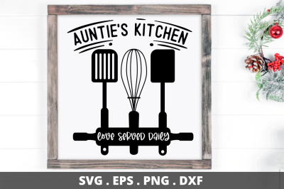 SD0008 - 3 auntie&#039;s kitchen love served daily