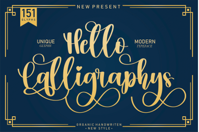 Hello Calligraphys