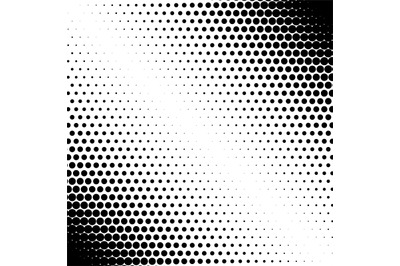 Halftone dots pattern matrix dpi futuristic circles black wallpaper