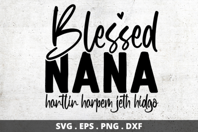 SD0010 - 9 Blessed nana hantlin harpem jeth hidgo