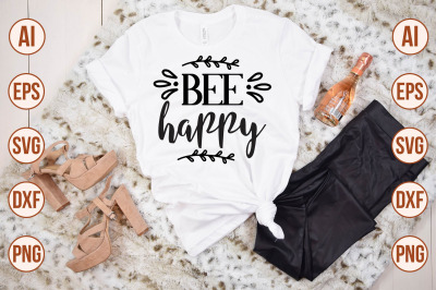 Bee Happy svg