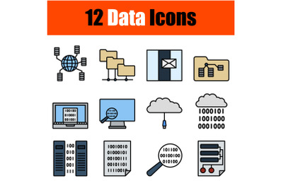 Data Icon Set