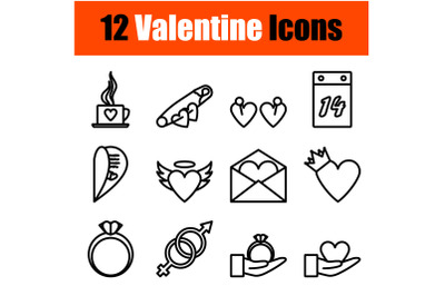 Valentine Icon Set