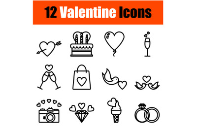 Valentine Icon Set