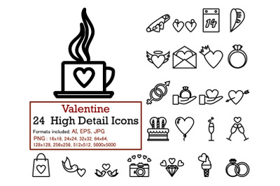 Valentine Icon Set