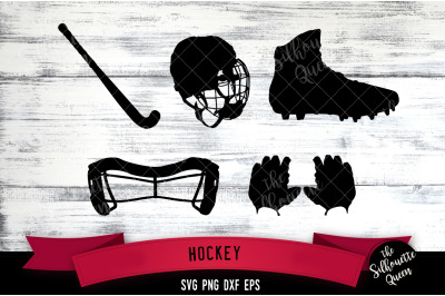 Hockey Equipment svg file, Sticksvg cut file, silhouette studio