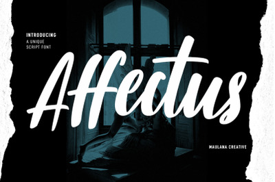 Affectus Handwritten Script Font