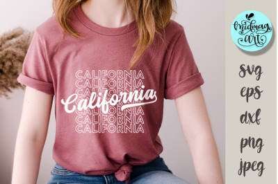 California svg, travel svg