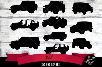 Jeep svg file, auto svg cut file, silhouette studio