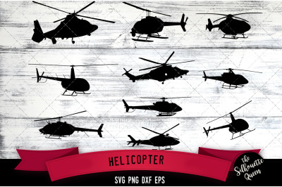 Helicopter svg file, chopper svg cut file, silhouette studio