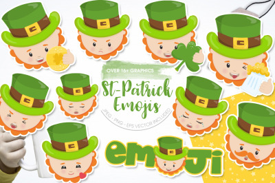 St Patrick Emojis