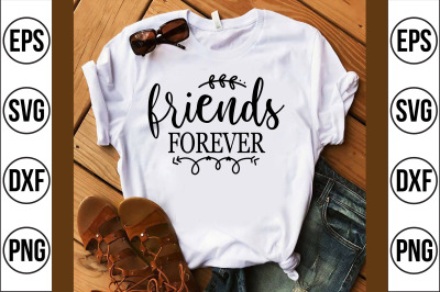 friends forever svg