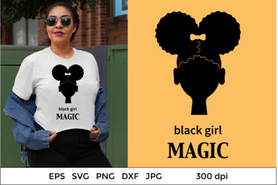 Black Woman Quote SVG. Black Girl SVG. Two Puffs Hairstyles