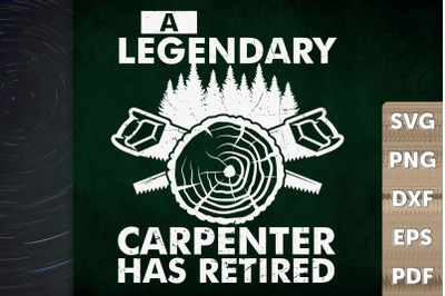 A Legendary Carpenter Has Retired