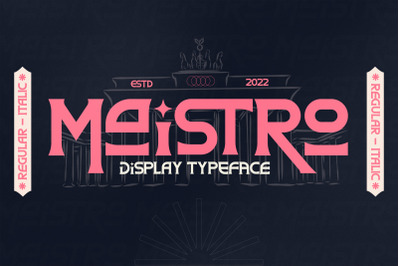 Maistro Typeface