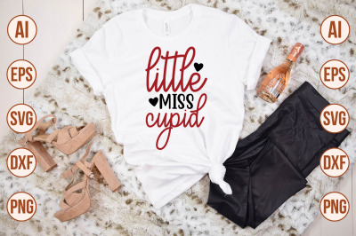 little miss cupid svg