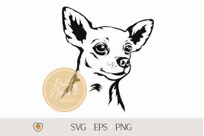 Chihuahua svg, Dog svg, svg files for cricut, png files