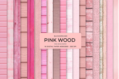 Pink Wood background