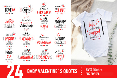 Kids valentines svg Baby valentine bundle Valentine quotes