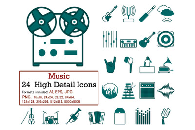 Music Icon Set