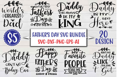 Father&#039;s Day SVG Bundle