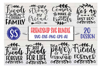 Friendship SVG Bundle