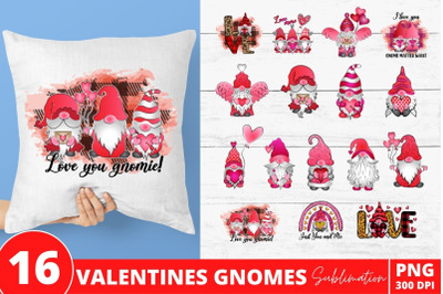 Valentines Gnomes Sublimation Bundle