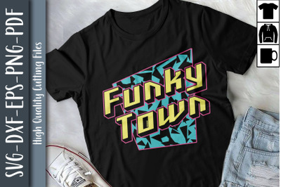 Funky Town Retro 70s Disco Dancer