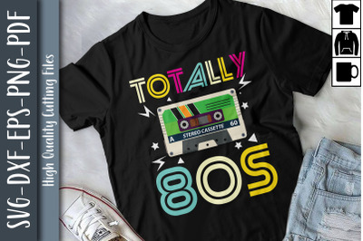 Cassette Tape MusicTotally 80&#039;s Tee