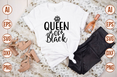 Queen of Black svg