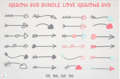 Arrow Svg Bundle. Love Arrows SVG.