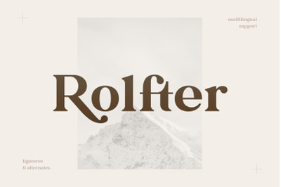 Rolfter - Classic Serif