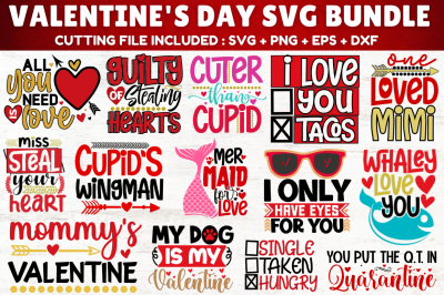 MBS-630 Valentine&#039;s Day SVG Bundle