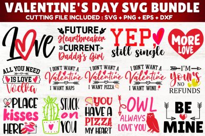 MBS-634 Valentine&#039;s Day SVG Bundle
