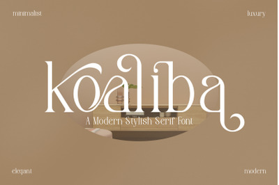 Koaliba Typeface