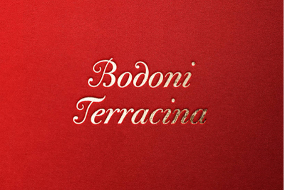 Bodoni Terracina - 6 Font Family