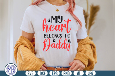 My Heart Belongs to Daddy svg