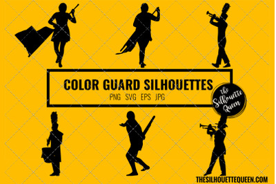 Color Guard SVG Bundle for Cutting , Cut files Silhouette Studio