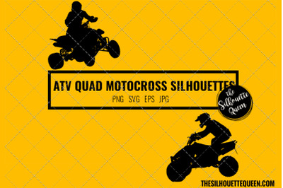 ATV Quad Motocross SVG Bundle for Cutting