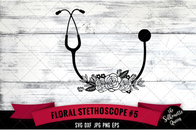 Floral Doctor Tools 5 Vector Silhouette File