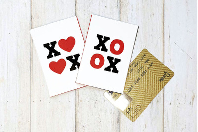 XOXO Gift Card Holder | SVG | PNG | DXF | EPS