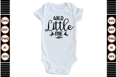 Wild Little One svg