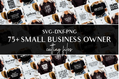 Small business owner quotes and sayings svg bundle