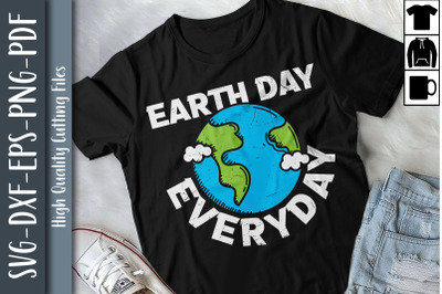 Design Slogan Earth Day Everyday