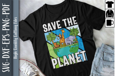 Funny Save The Planet Gorilla Cute