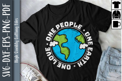 One Love One People One Earth Slogan