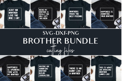 Brother Tshirt Designs SVG Bundle
