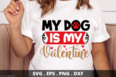SD0017 - 12 My dog is my valentine