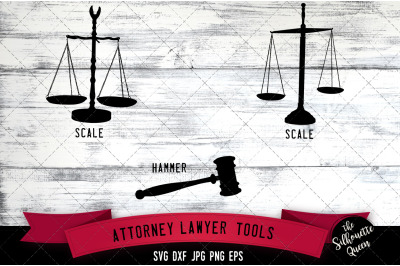 Attorney Tools Svg - Hammer